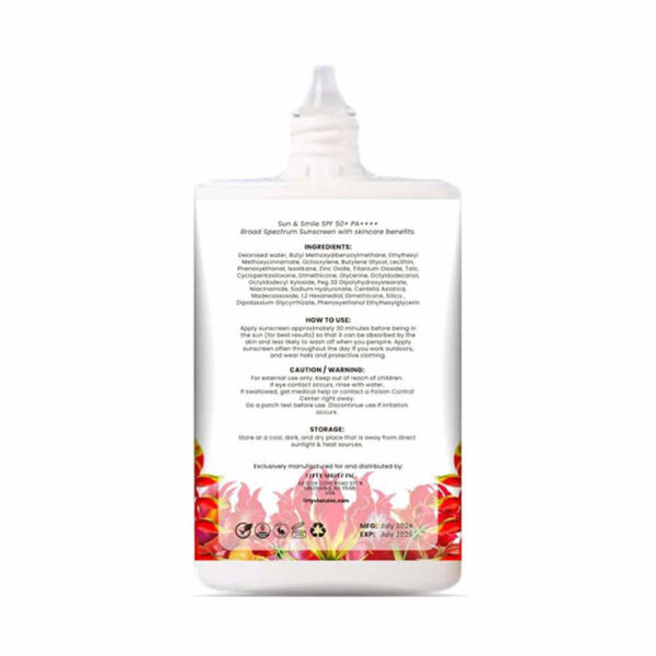 <br><span style="color:#FF4E04">LITTY SHOTZ</span> SUN & SMILE SPF/GLOW MOISTURIZER - Image 3